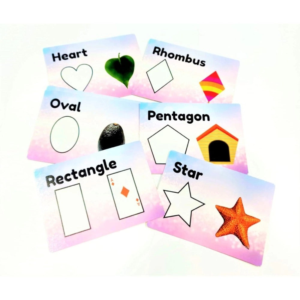 Flash Card-Colour N Shapes | Plastic | Educational Toys | 6+ Months