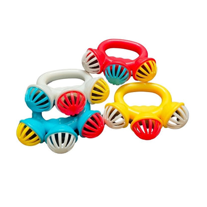 12_pcs set Rattle |   Plastic  |   Toys| 3+ Months