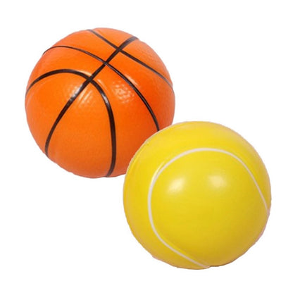 4_Pcs Ball Set Football + Basketball + Baseball + Tennis  | Rubber | Toys | 1+ Years