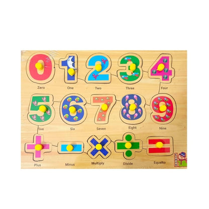 Numbers with symbols | Wood | Educational Toys | 3+ Years