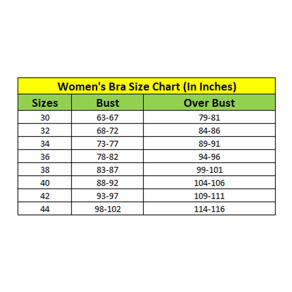 Generic Women's Cotton Solid Sports Bra (Multi)