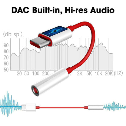 OS Type C to 3.5 mm Jack Audio Connector PRODUCT CODE(OS0008435)