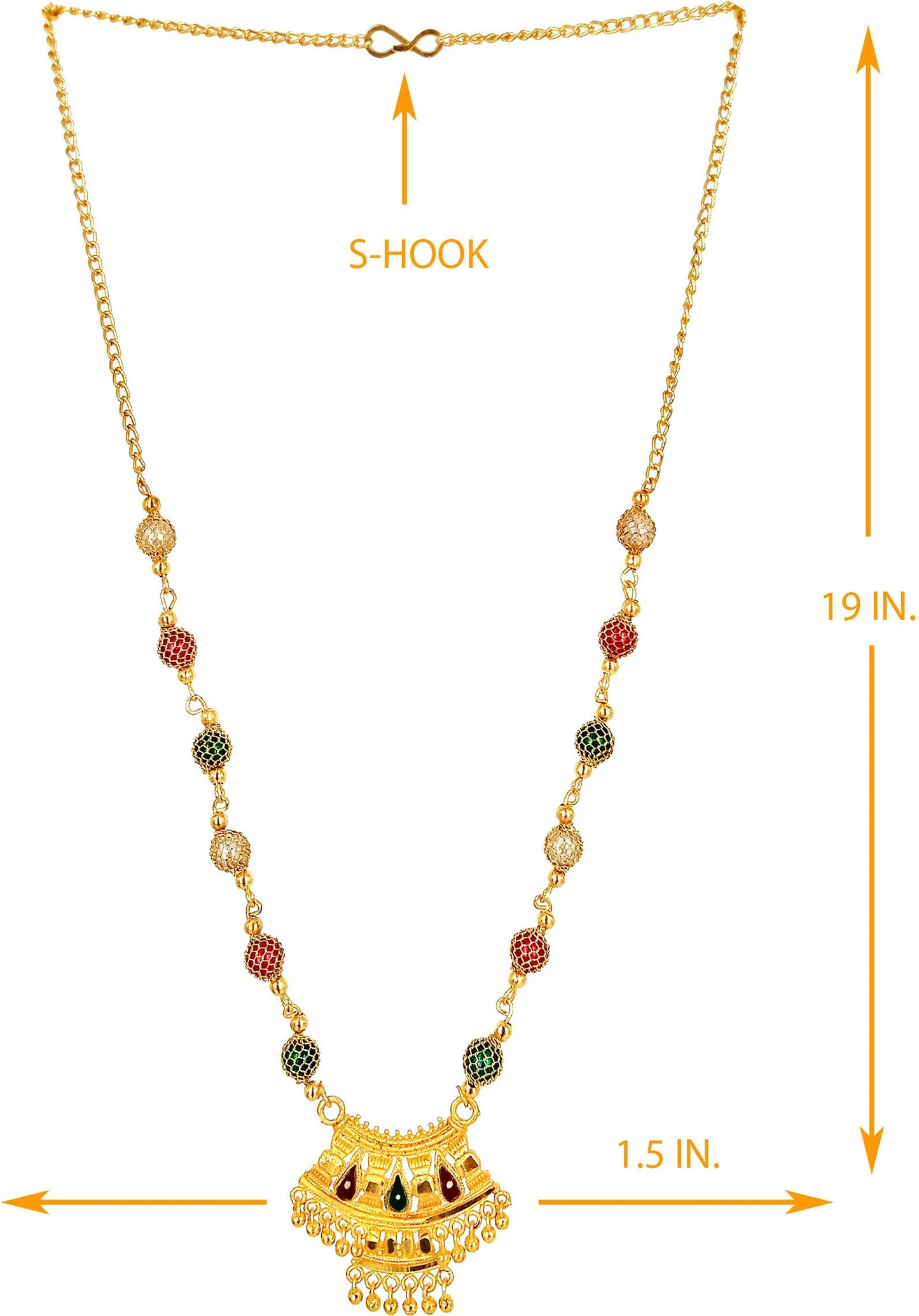 New Gold Plated Mangalsutra PRODUCT CODE (OS0006813)