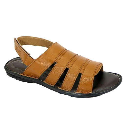 OS AM PM Men's Daily wear Leather Sandals PRODUCT CODE (OS0007018)