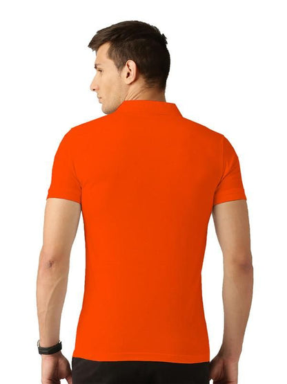 Cotton Solid Half Sleeves Mens Polo T-Shirt PRODUCT CODE (GMG0005136)