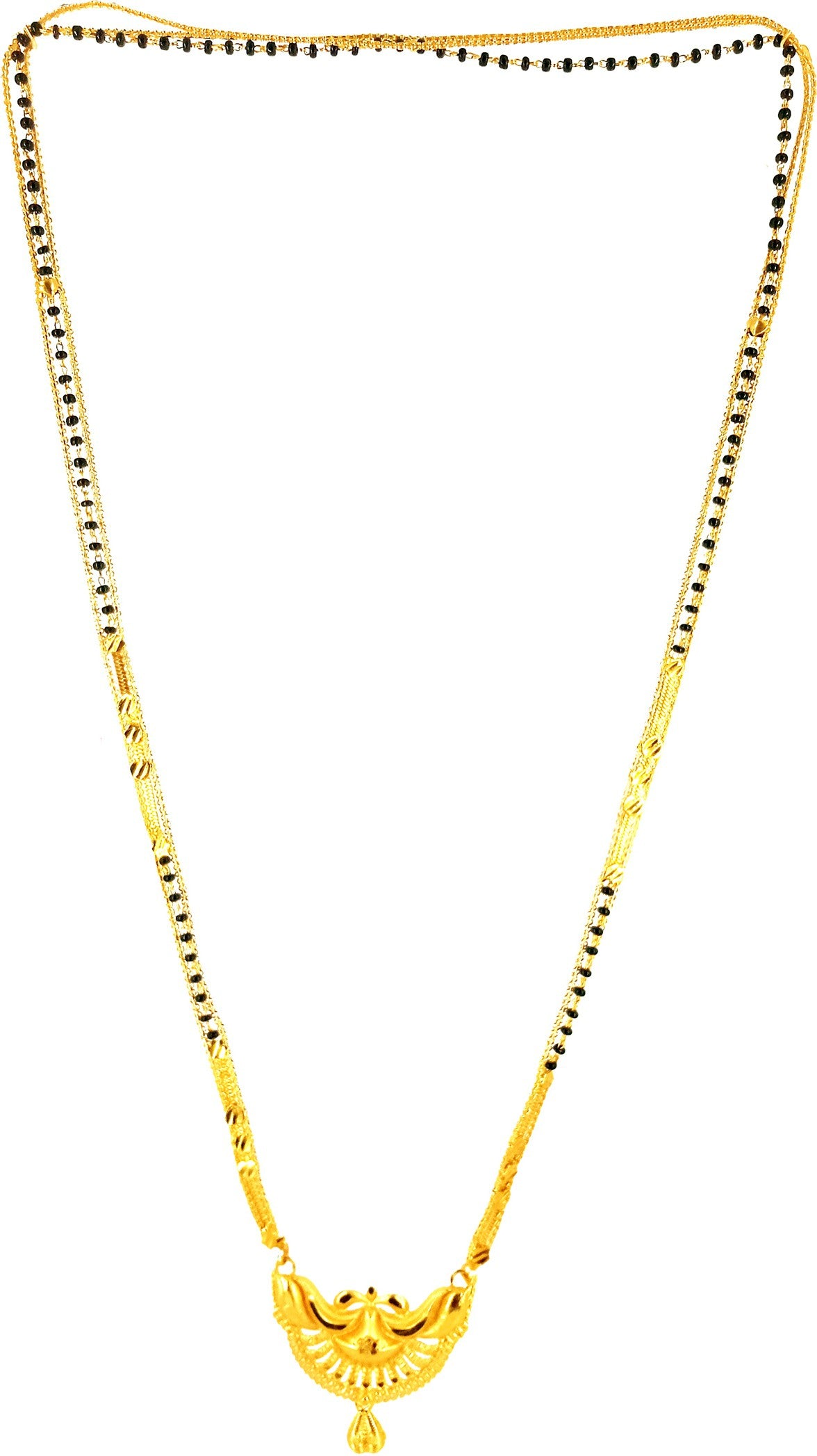 Elegant Gold Plated Mangalsutra PRODUCT CODE (OS0006810)