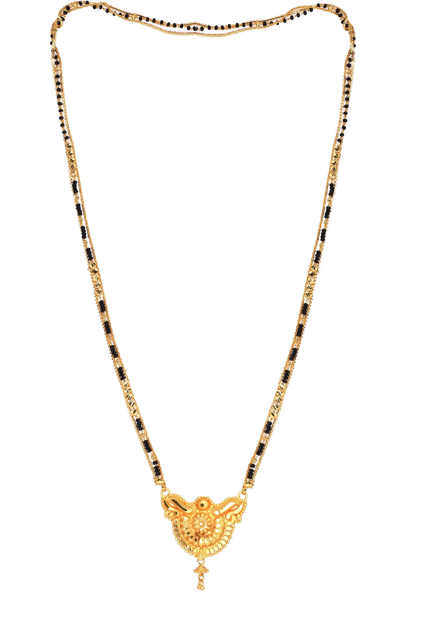 Pretty Gold Plated Mangalsutra PRODUCT CODE (OS0006872)