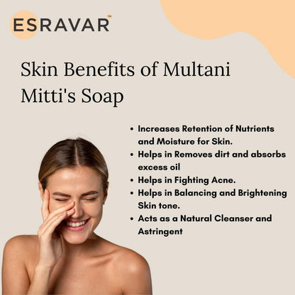 OS Multani Mitti Soap (Pack of 2) PRODUCT CODE (OS0001236)