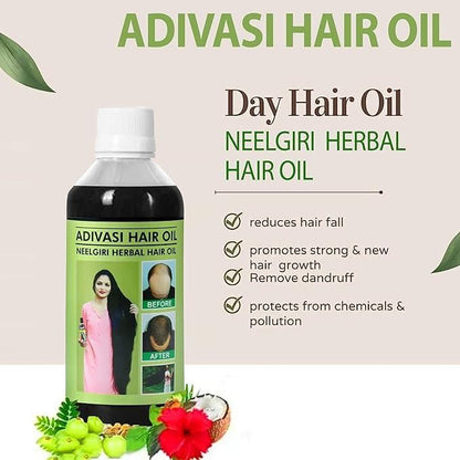 OS Adivasi Neelgiri Herbal Hair Oill 125ML (Pack of 2) PRODUCT CODE (OS0001261)