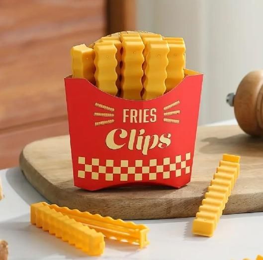 OS Cute French Fries Styles Shape Food Sealing Clips PRODUCT CODE (OS0004668)