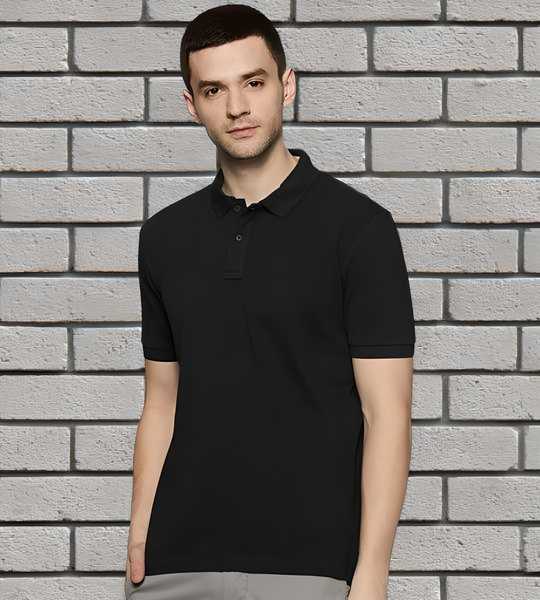 OS Polycotton  Solid Half Sleeves Polo Neck T-Shirt PRODUCT CODE (OS0005002)