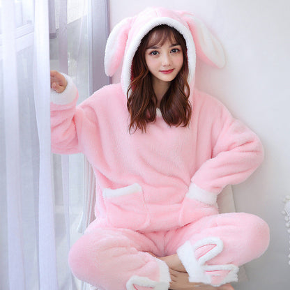 New Plush Home Pajamas For Winter Household