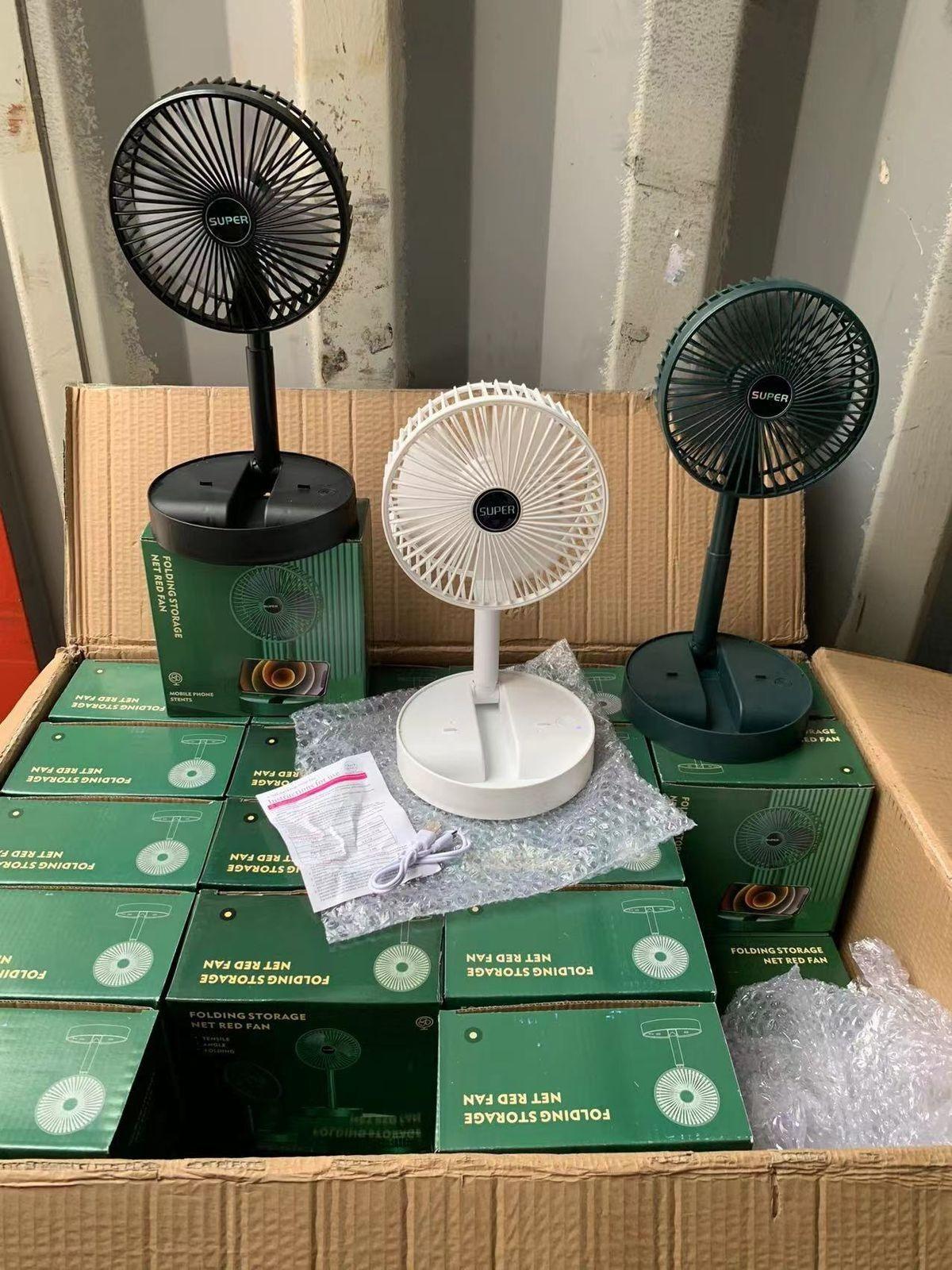 Powerful Rechargeable High Speed Table Desk Fan PRODUCT CODE(OS0008464)