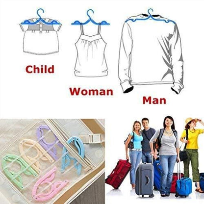 OS 4PCS Portable Foldable Clothes  Hangers PRODUCT CODE (OS0004736)