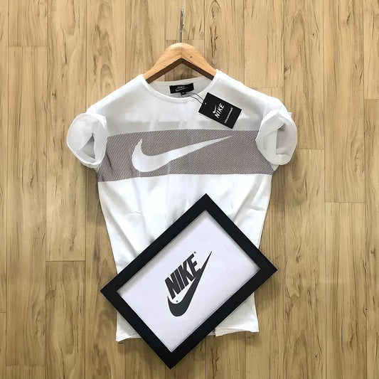 OS Nike White Half Sleeves T-Shirt PRODUCT CODE(OS0008483)