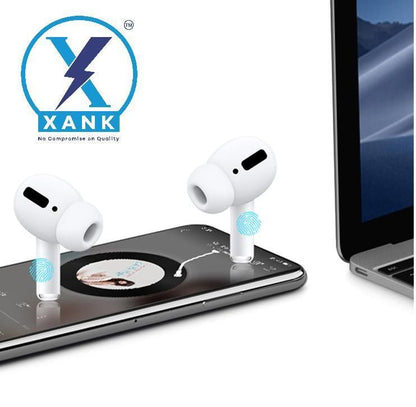 XANK Air-pods Pro with Wireless Charging Case with Sensor Enabled Bluetooth Headset (White, True Wireless) PRODUCT CODE(OS0008457)