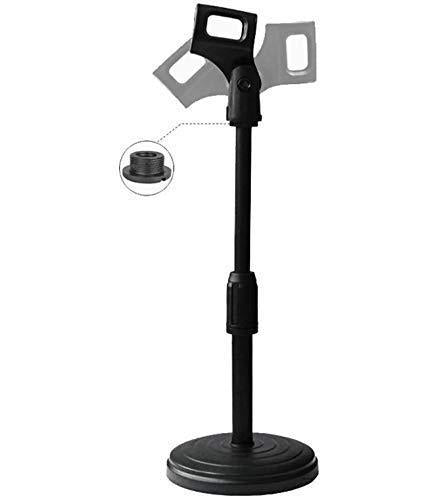 OS Tabletop Microphone Extendable 2 Step Table Desktop Microphone Stand Holder - Plastic PRODUCT CODE(OS0008356)