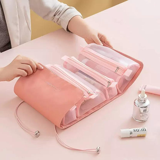 OS FLYNGO Solid 7 Cms Cosmetic Pouch(Pink) PRODUCT CODE (OS0009003)