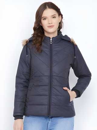 OS Women's Winter Wear Solid Parka Jacket PRODUCT CODE (OS0010031)