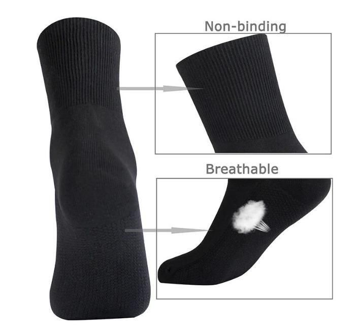 OS Socks Non-Binding Loose Top Socks Cotton Material Non-slip and Breathable PRODUCT CODE(OS0008255)