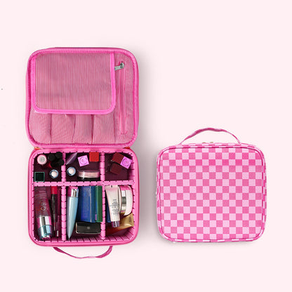 Portable Cosmetic Case, Multifunctional Partition