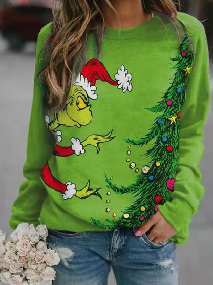 European And American Christmas Hot Fleece Sweater