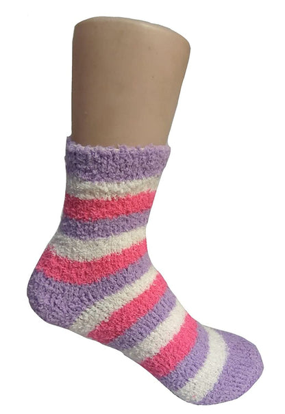 OS Women Girls Fuzzy Socks Winter Warm Feather Slipper Soft Socks PRODUCT CODE (OS0010082)