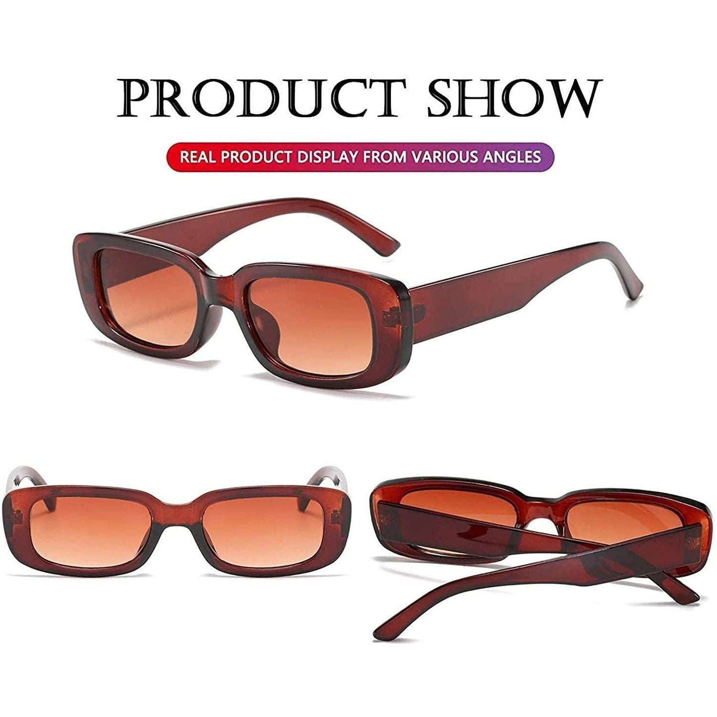 OS Unisex Square Frame Sunglasses PRODUCT CODE(OS0008322)