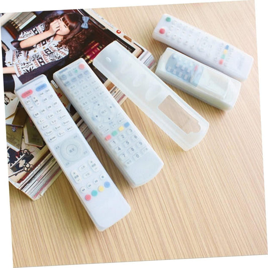 OS Transparent Silicone TV Remote Cover Dustproof (3 Pcs) PRODUCT CODE (OS0004603)