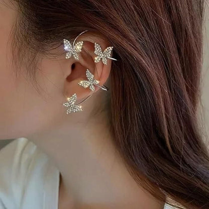 Stylish Butterfly Ear Crawler Cuff Earrings For Women And Girls PRODUCT CODE (OS0006888)