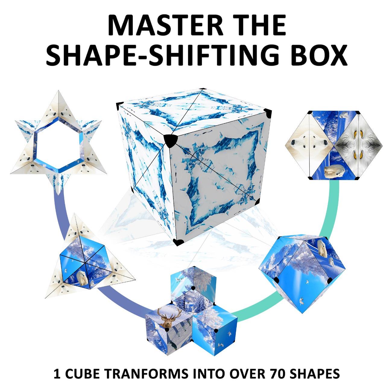 OS 3D Cube Shape Shifting Box PRODUCT CODE (OS0001165)