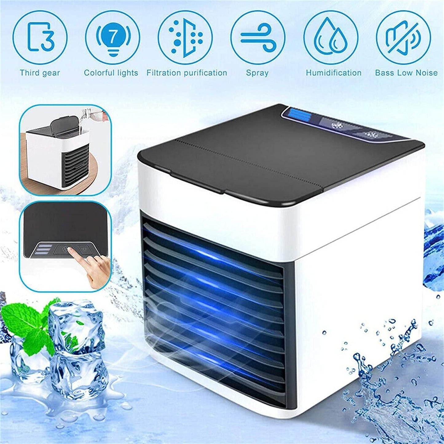 Humidifier Purifier Mini Cooler PRODUCT CODE(OS0008374)