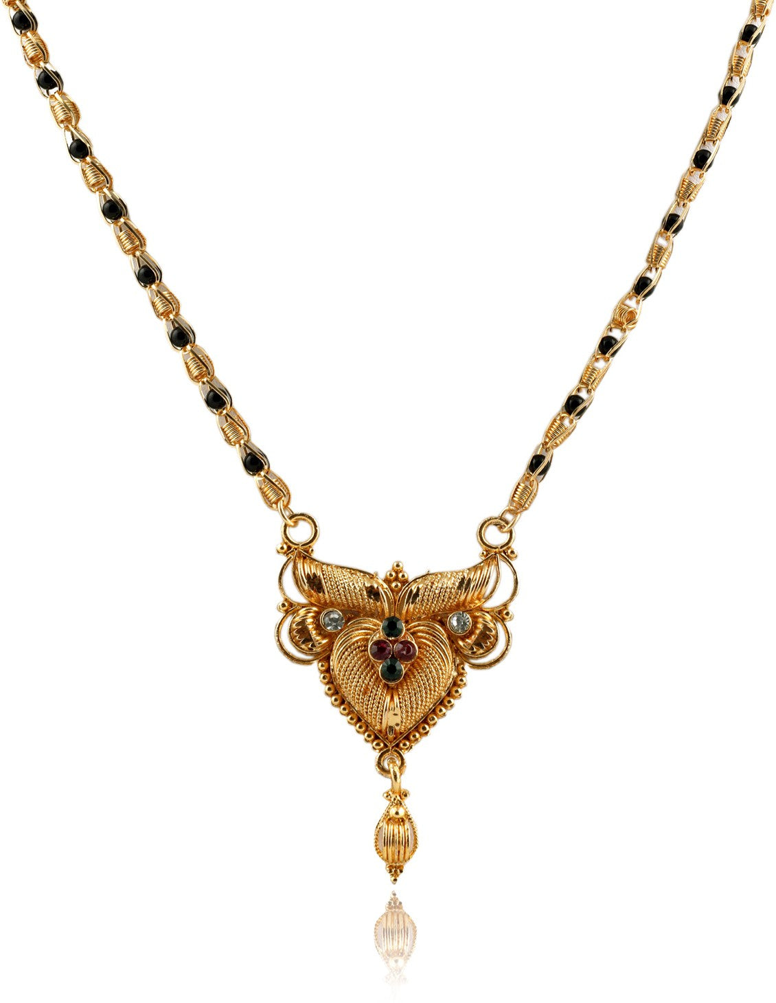 New Gold Plated Mangalsutra PRODUCT CODE (OS0006862)