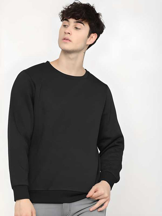 GMG Cotton Solid Full Sleeves Regular Fit Mens Sweatshirt PRODUCT CODE (GMG0005121)