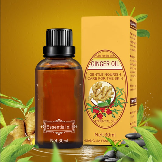 Botanical Compound Essential Oil Ginger Whole Body Massage 30ml Scraping Oil