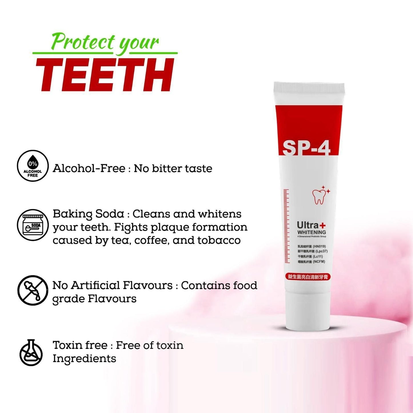 OS Whitening Toothpaste PRODUCT CODE (OS0001215)