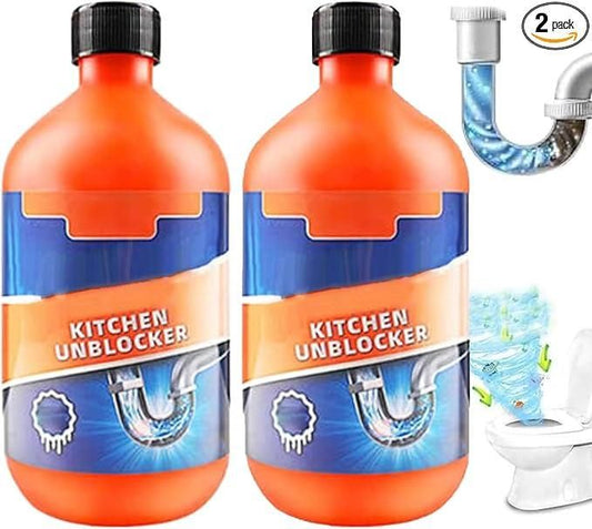 OS Kitchen Unblocker Dredging Agent 300ML (Pack of 2) PRODUCT CODE (OS0004743)