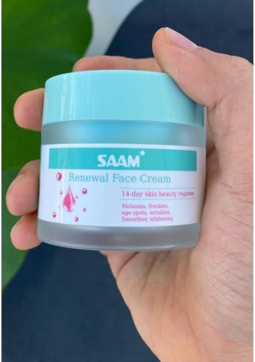 OS Saam renewal face cream, remove wrinkles, melasma, freckles, skin aging, dark skin (Pack Of 2) PRODUCT CODE (OS0001356)