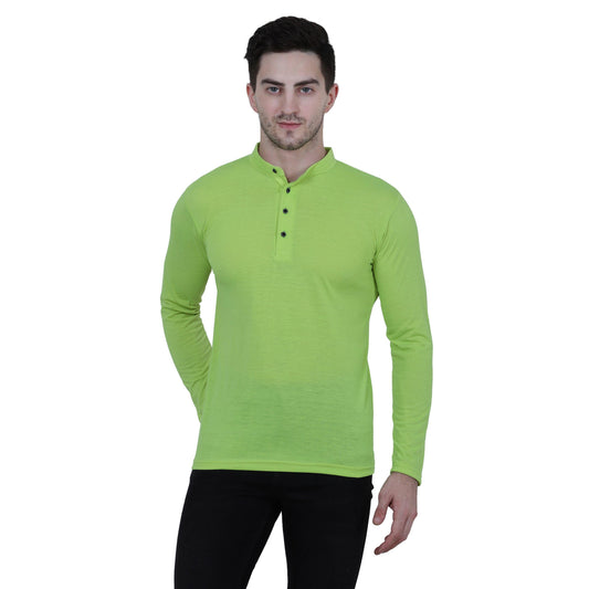 OS Cotton Blend Solid Full Sleeves T-Shirt PRODUCT CODE (OS0005525)