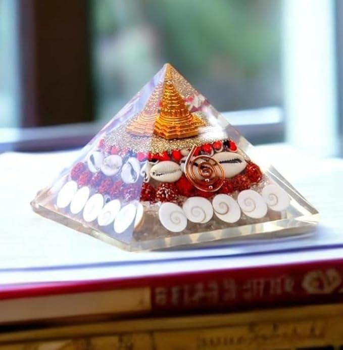 OS Crystal Wealth Gomati Chakra Shree Yantra Pyramid PRODUCT CODE (OS0004784)