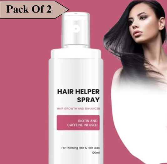 OS Hair Helper Spray For Hair Growth And Enhancer ? 100ml(Pack Of 2) PRODUCT CODE (OS0001268)