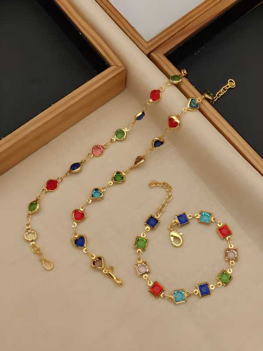 Women's Gold Plated Bracelets PRODUCT CODE (OS0006755)