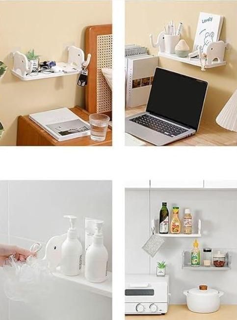 OS Self Adhesive Floating Shelves Wall Shelf (Pack Of 1) PRODUCT CODE (OS0004649)