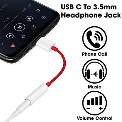 OS Type C to 3.5 mm Jack Audio Connector PRODUCT CODE(OS0008435)