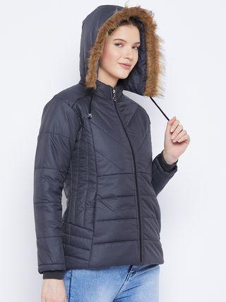 OS Women's Winter Wear Solid Parka Jacket PRODUCT CODE (OS0010031)