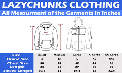 Zipper Hooded Sweatshirt By Lazychunks PRODUCT CODE (GMG0005134)