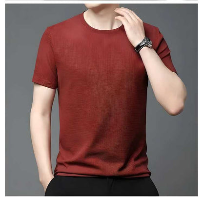 OS Men 4 Way Strecthable Round Neck T-shirt PRODUCT CODE (OS0005003)