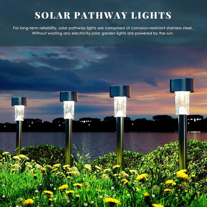 Solar Pathway Led Lights For Outdoor (Packof 2)