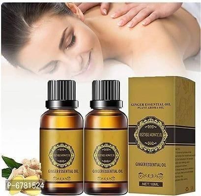 Belly Drainage Ginger Oil, Lymphatic Drainage Ginger Oil, Slimming Tummy Ginger Oil, Ginger Essential Oil for Swelling and Pain Relief, Care for Skin (10ML) PRODUCT CODE(OS0008535)