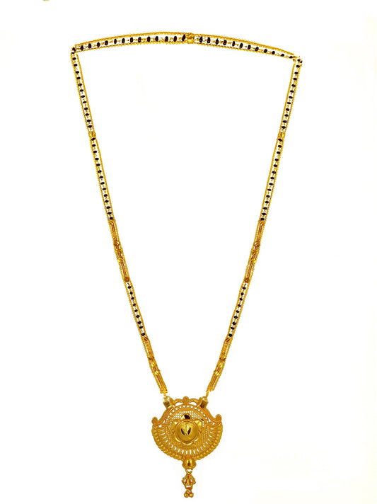 Pretty Gold Plated Mangalsutra PRODUCT CODE (OS0006826)